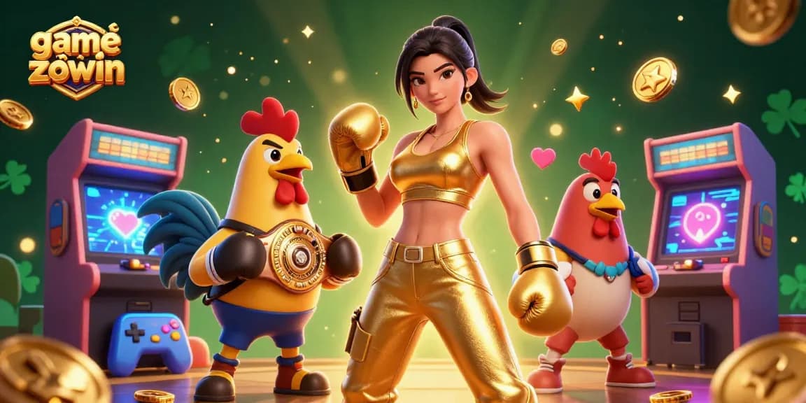 Experience the excitement of gaming with game bài zowin and dynamic 3D characters in an immersive casino scene.
