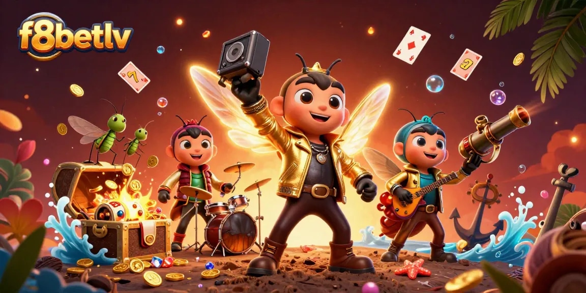 Engage in thrilling gameplay with f8betlv's stunning casino scenes bringing vibrant action to life.