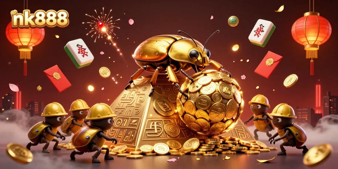 Experience thrilling gameplay and exciting wins at nk888 with vibrant casino illustrations!