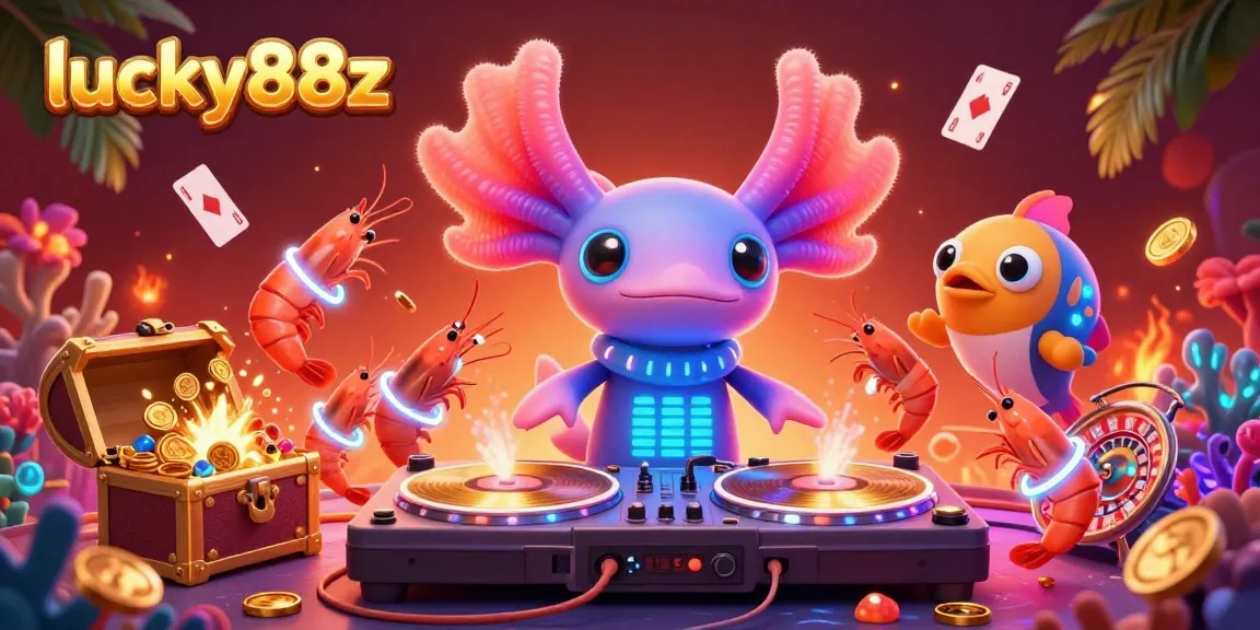 Experience thrilling live casino action with lucky88z featuring vibrant characters and dynamic game elements.