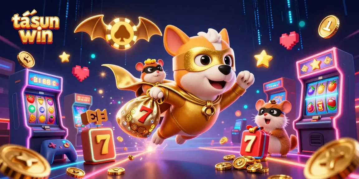 Immerse in gaming fun as you tải sun win for jackpots with our superhero dog and hamster duo!
