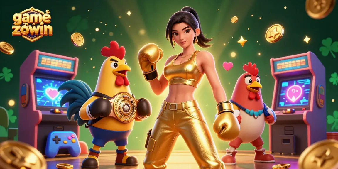 Experience the excitement of gaming with game bài zowin and dynamic 3D characters in an immersive casino scene.
