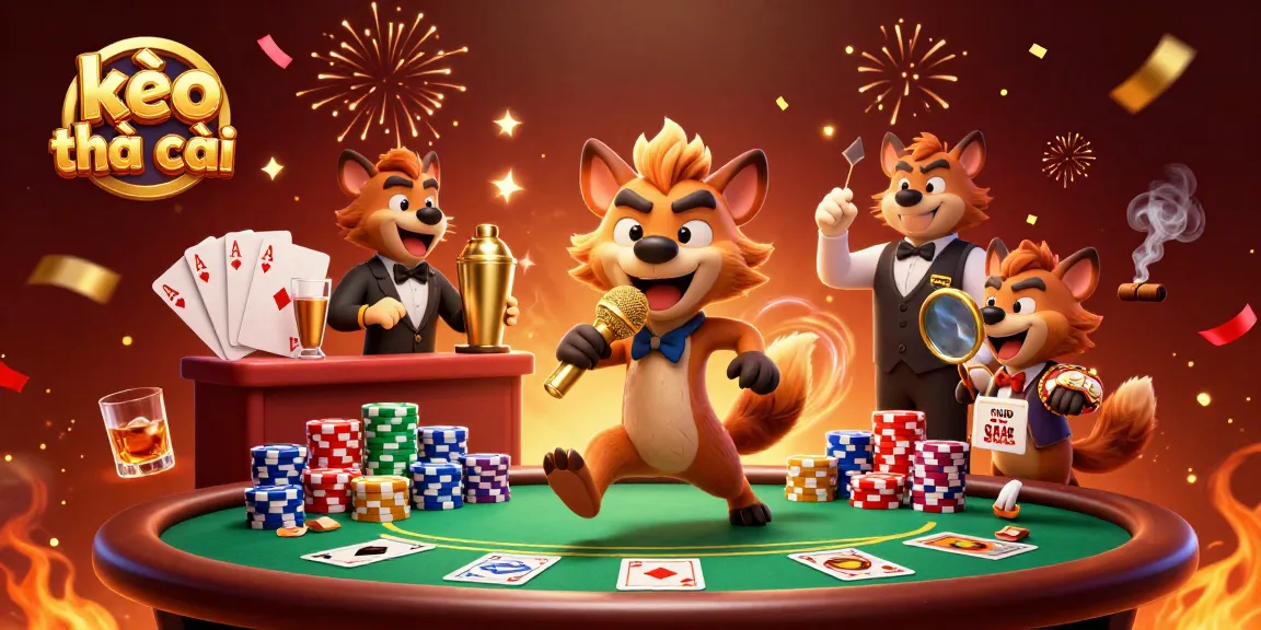 Bet and win at kèo nhà cái while hyenas bring laughter to the casino scene.