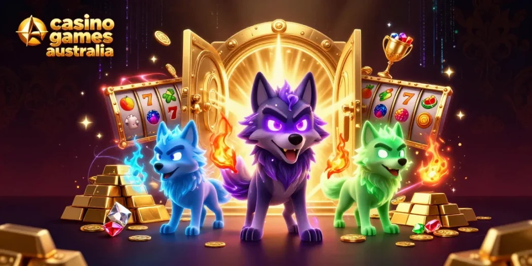 Experience thrilling action with casino games australia and mystical wolf characters in an exciting casino universe.